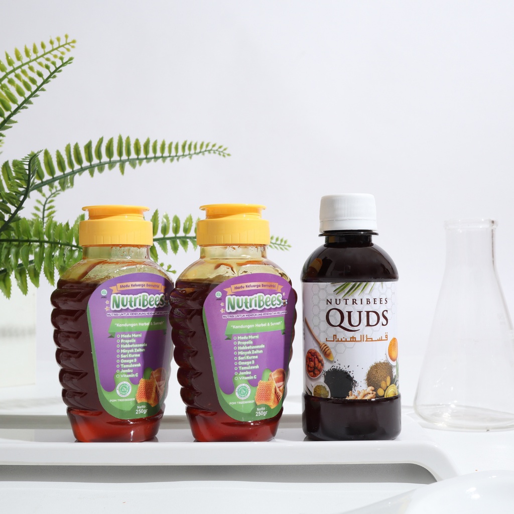 

Nutribees Bundling (Nutribees 2 + Quds 1) Pcs