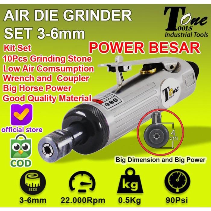 Grinding Air Die Grinder / Grinder Angin / Gerinda Tuner Angin / Gerinda Botol