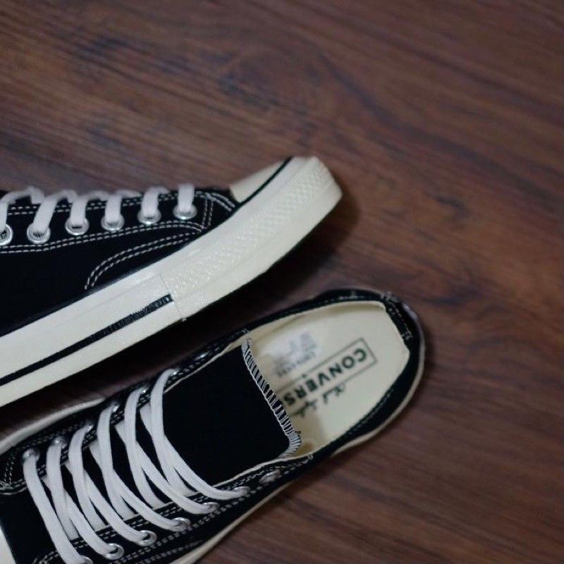 Sepatu Converse 70s OX Black Premium / Converse 70s Low Black Premium Hight Quality  /Converse Premium Murah