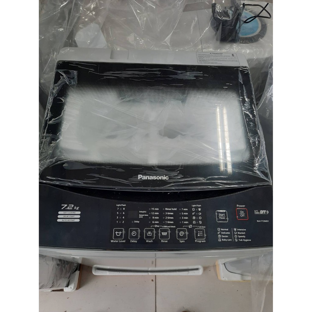 Panasonic Mesin Cuci 1 Tabung Top Loading 7Kg NAF72MB PROMO GARANSI
