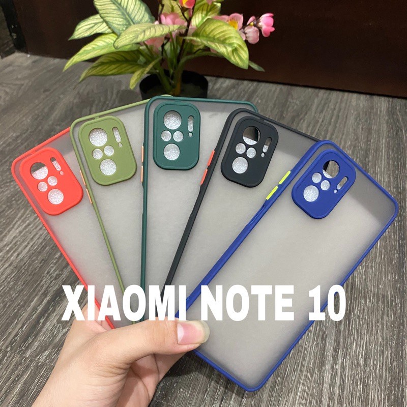 CASE MATTE XIAOMI REDMI NOTE 10 REDMI NOTE 10 BIASA TRANSPARAN FUZE MACARON MY CHOICE - FA