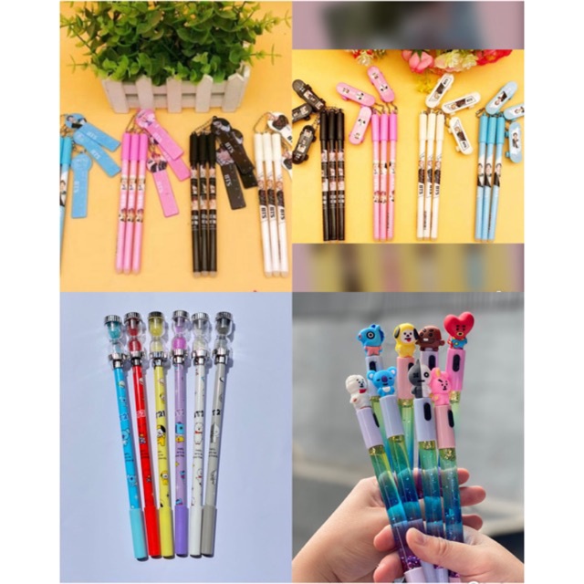 

PULPEN KARAKTER UNICORN BTS MOTIF RANDOM