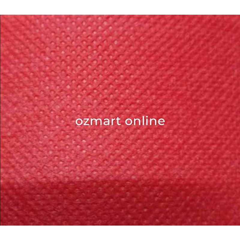 spunbond merah per setengah meter