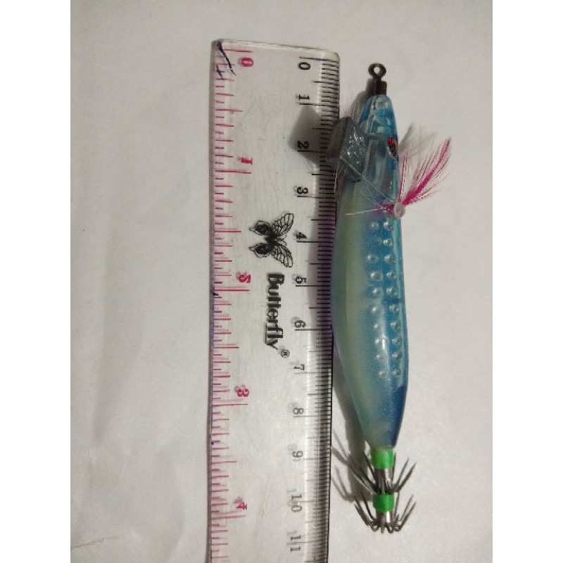 umpan pancing cumi/sotong seawood udang premium