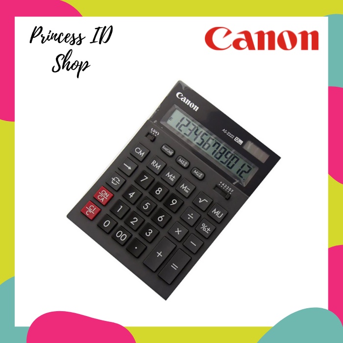 

KALKULATOR DESKTOP 12 DIGIT CANON AS-2222