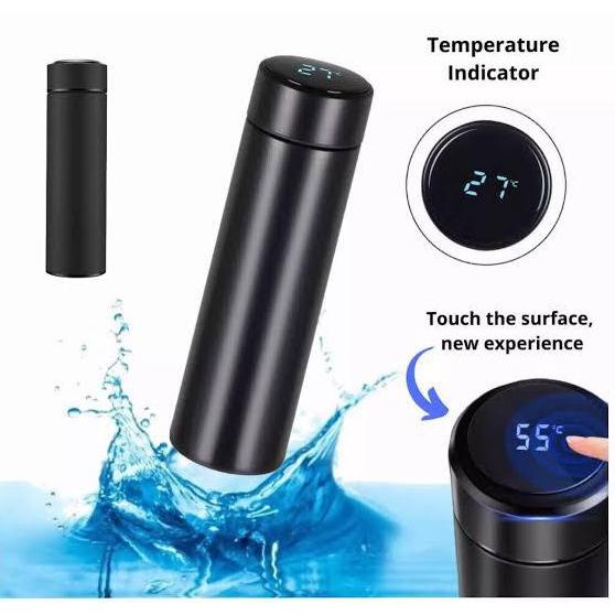 

Baru! Botol Minum Thermos Led Tahan Panas Dan Dingin 500 Ml Bpa-Free