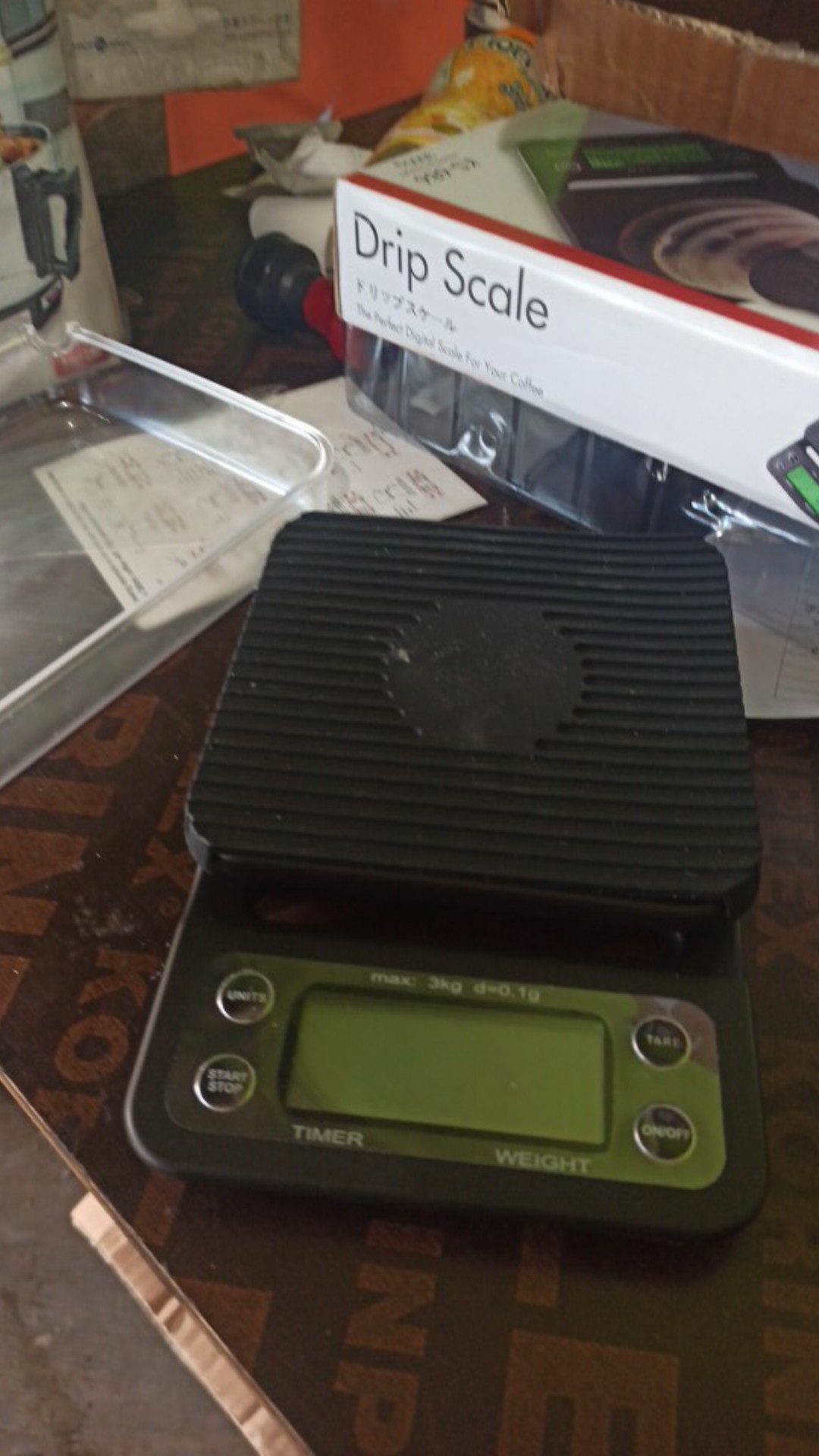 Timbangan Digital Timer Kopi 3 Kg 0.1 Gr Scale Sanbei - Tbntimer001