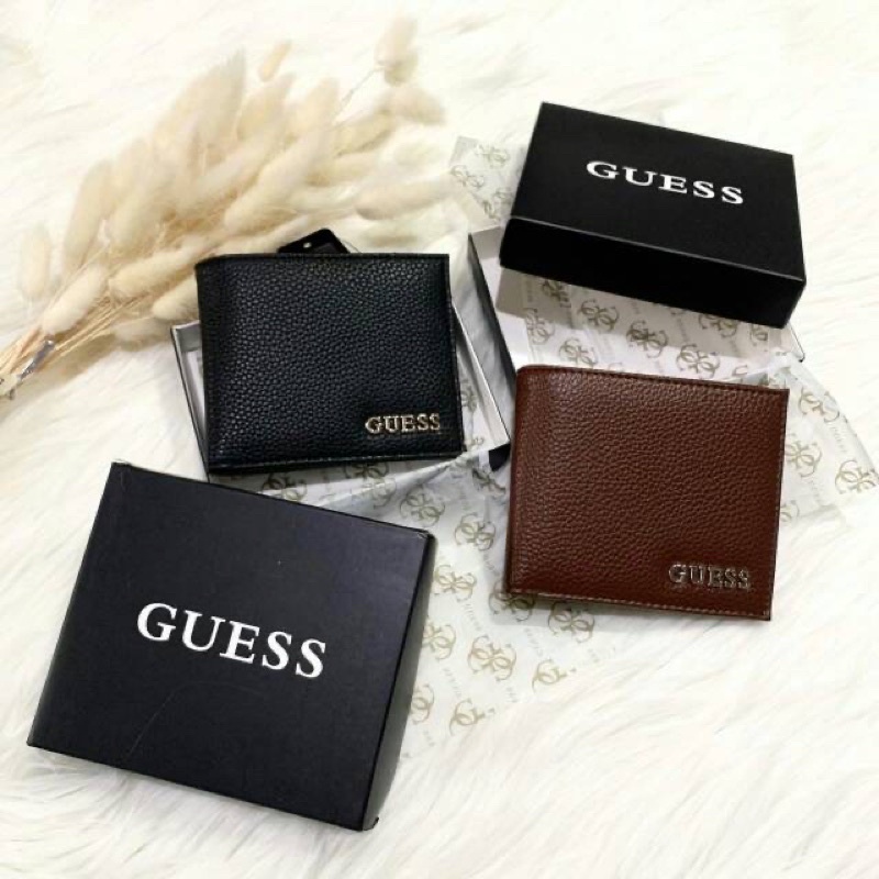 [ COD ] GUESS MAN WALLET ORI / DOMPET PRIA GUESS / DOMPET KULIT PRIA