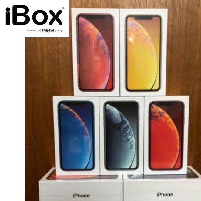 IppP XR internal 128 GB garansi resmi iBox Segel Green Peel BNIB Apel