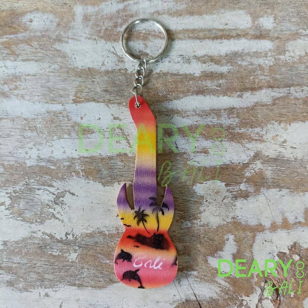 BALI KEYCHAIN GANTUNGAN KUNCI KHAS SOUVENIR / HAIDAH / OLEH-OLEH BALI