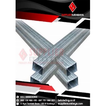 Hollow Galvalum 4 meter