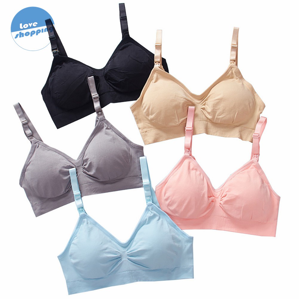 Hot Bra Menyusui Tanpa Kawat Bahan Katun Untuk Wanita Shopee Indonesia