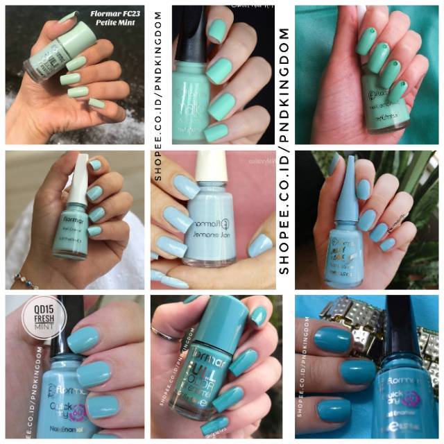 LIGHT BLUE / TOSCA / SOFT BLUE / BABY BLUE ~  Kutek / Nail Polish / Kutek Halal