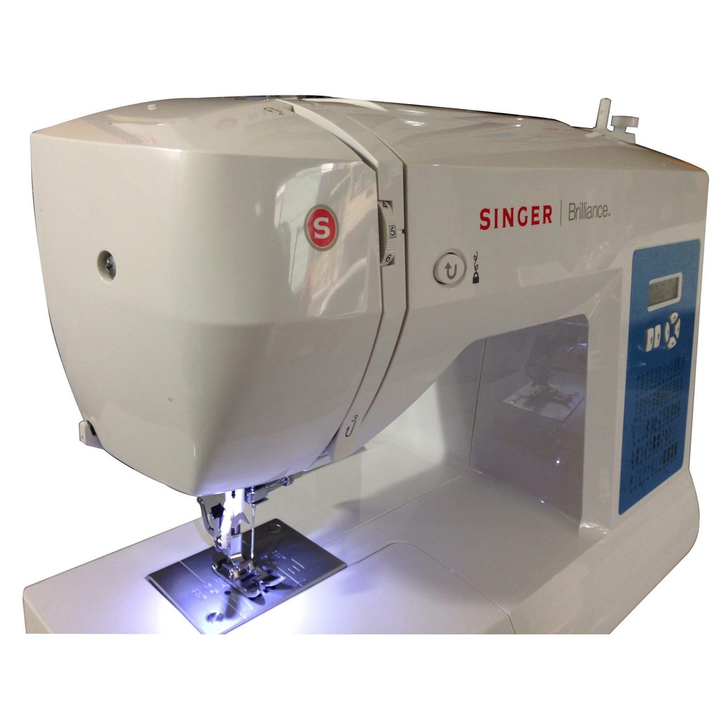MESIN JAHIT PEMULA SINGER 6160 BRILLIANCE DIGITAL PORTABLE