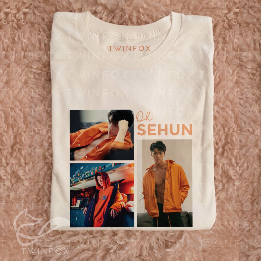 Kaos Kpop Unisex EXO Oh Sehun Photo