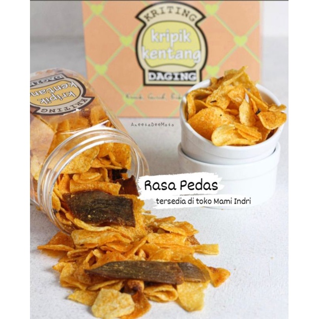 

Ay00! Keripik Kentang Daging (Keriting) Halal