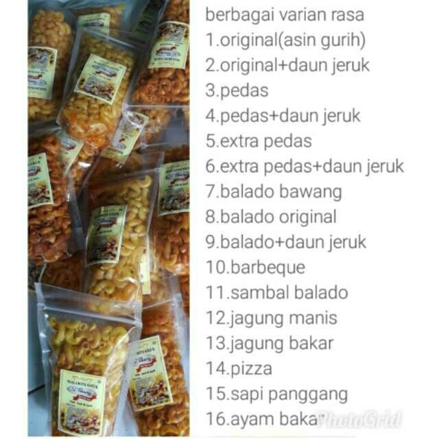 

makaroni varian rasa .makaroni enak.jajanan enak .makaroni kriuk.