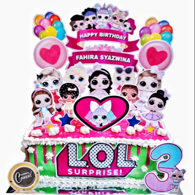 

LOL Buttercream Cake