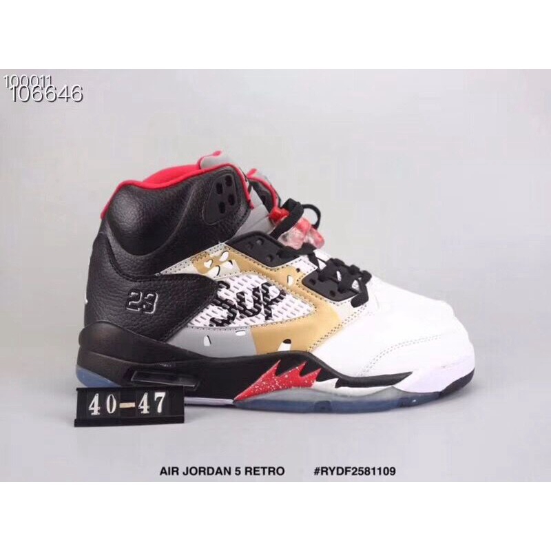 nike air jordan 5 retro supreme