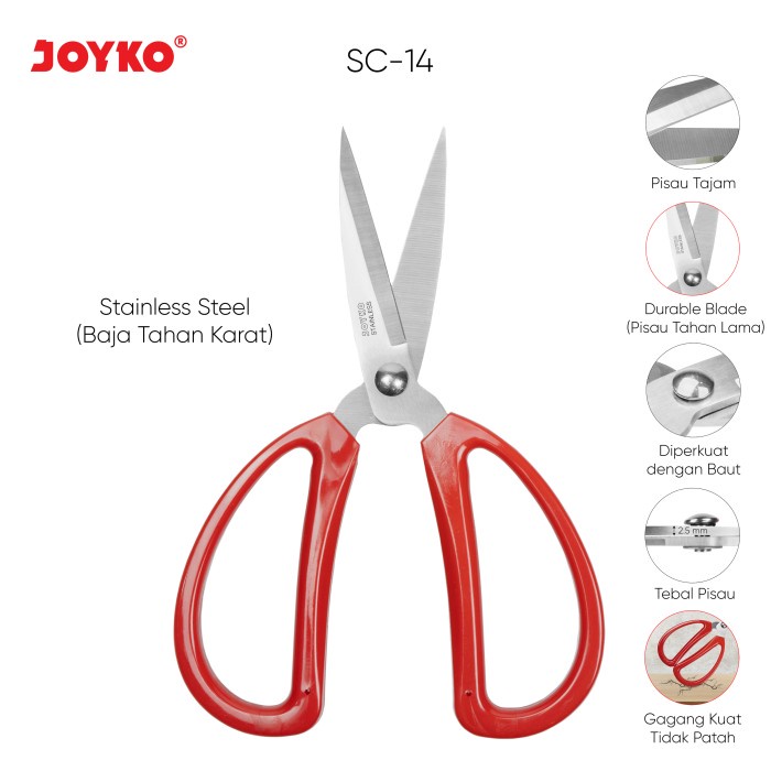 

Scissors / Gunting Joyko SC-14