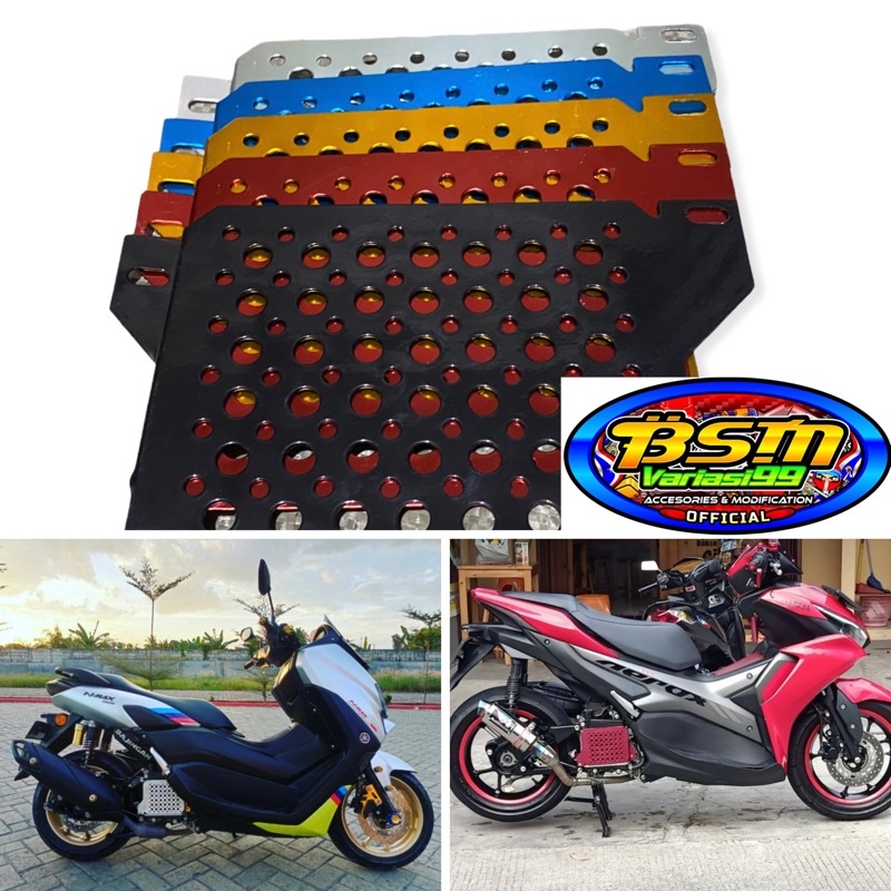 Tutup Radiator Cover radiator Nmax Old, Adv, Pcx, Nmax New 2020, Aerox, Lexi, Vario 125, 150