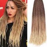 (SIAP KIRIM) Rambut Sambung Afrika Kepang Mix 2 Warna / Rambut Palsu