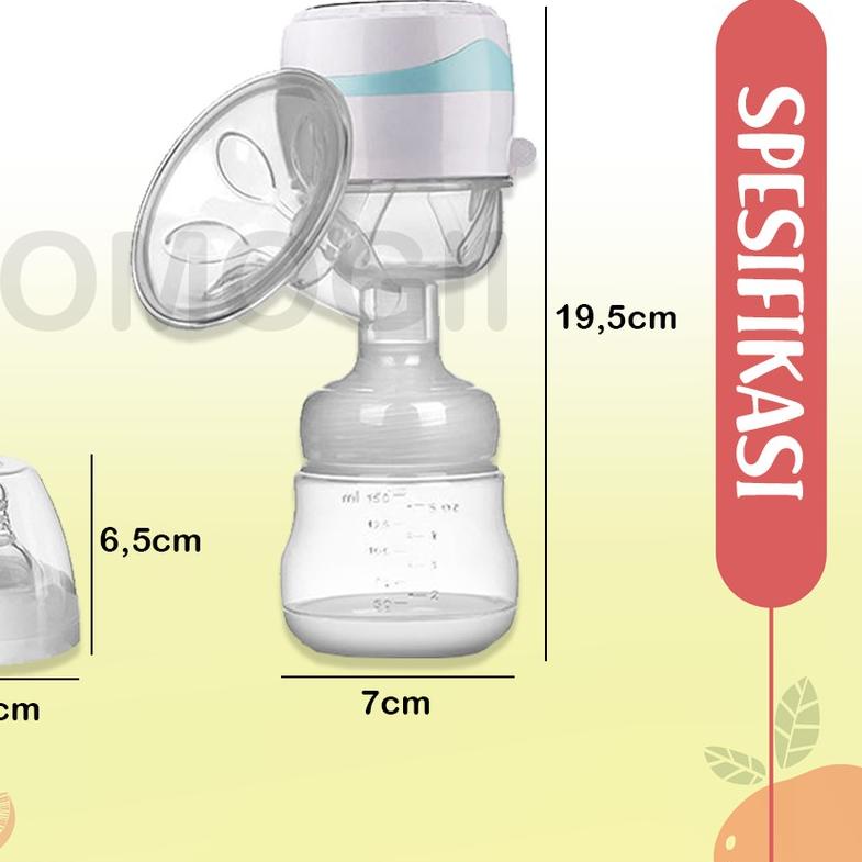 ✦ Pompa ASI Single Elektrik Portable MOMOGII ❊