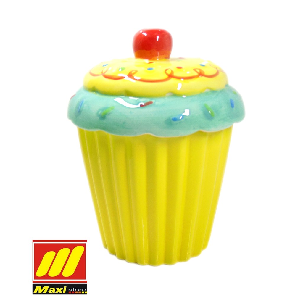 Toples cupcake besar/ keramik/toples/grosir/murah - Maxistore