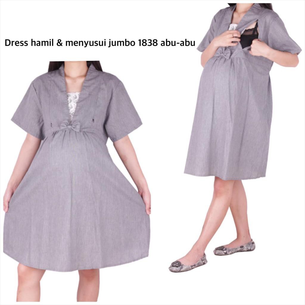 Baju Hamil Dress Jumbo 1838