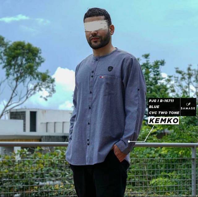 Kemko Samase Kemeja Koko  PJG | B-167 Baju Muslim Pria