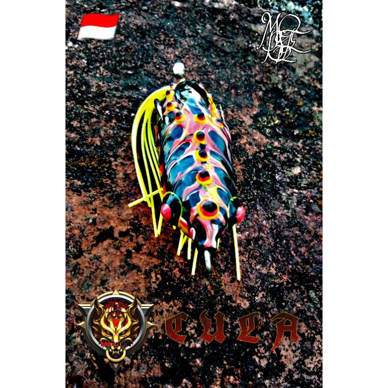 UMPAN CASTING SOFTFROG 5CM TERBARU/UMPAN TIRUAN/UMPAN KARET/UMPAN MANCING/LURE/UMPAN IKAN GABUS