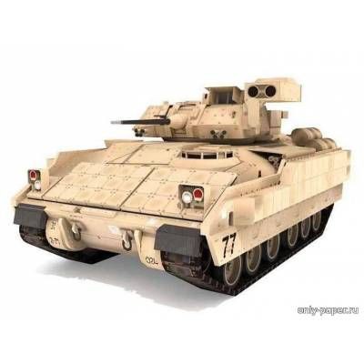 DIY Papercraft Tank Bradley M2A2