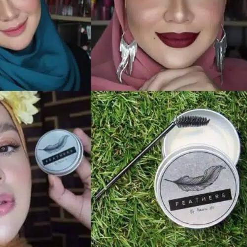 ☏ (YAMP) Feathers Brow Amira Ho / Feather Brow by Amira Ho | Pomade Alis | Eyebrow Gel ☝