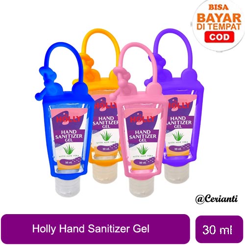 Holly Hand Sanitizer Gel Rubber 30 ml