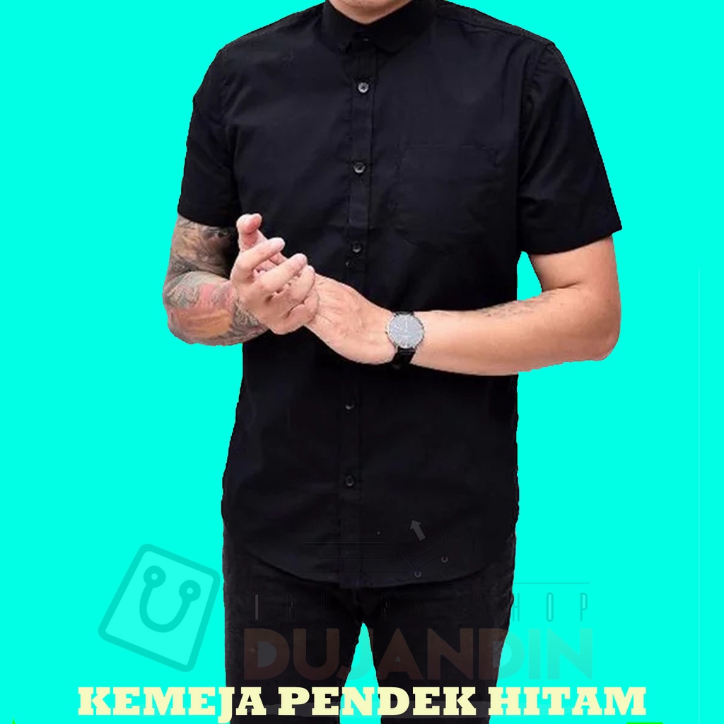 (COD) KEMEJA PENDEK PRIA COWOK ATASAN PRIA PAKAIAN COWOK TERBARU HEM LENGAN PENDEK BAJU PRIA PENDEK