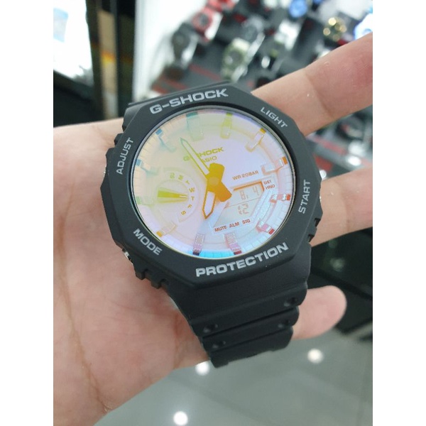 Jam Tangan Pria Casio G-Shock GA-2100SR-1ADR Original