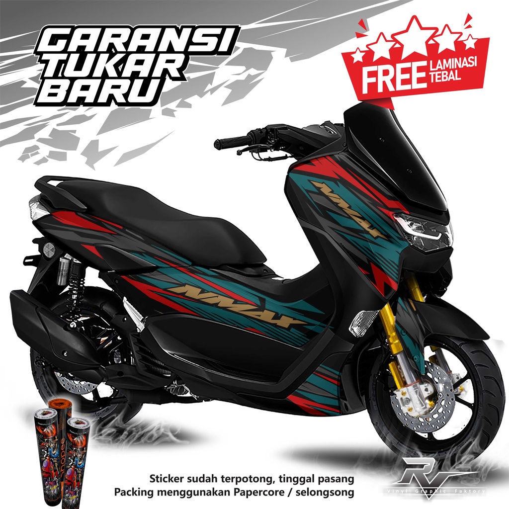 n21 Decal stiker Sticker New Nmax 2019 - 2022 / Nmax old Full Body - Setriping Striping Custom nmax