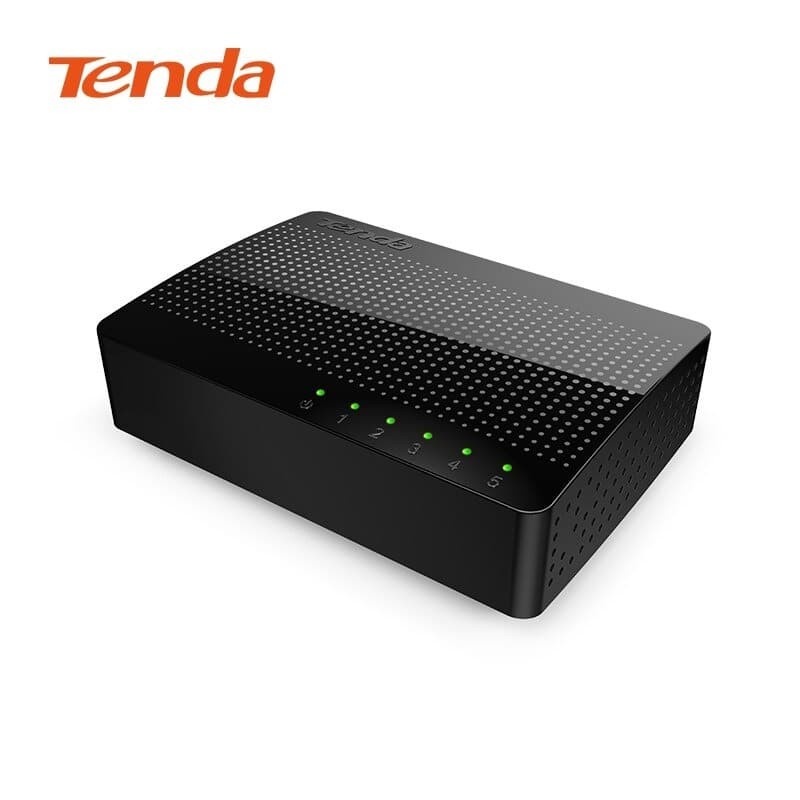 TENDA SG105 NETWORK 5-PORTS GIGABIT SWITCH 1000Mbps FAST ETHERNET SWITCH