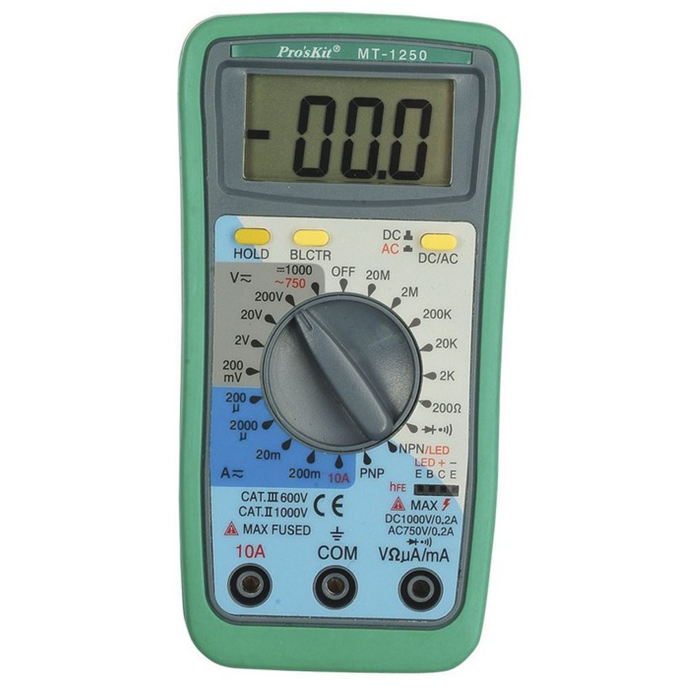 PROSKIT MT-1250 MULTITESTER - AVOMETER ORIGINAL