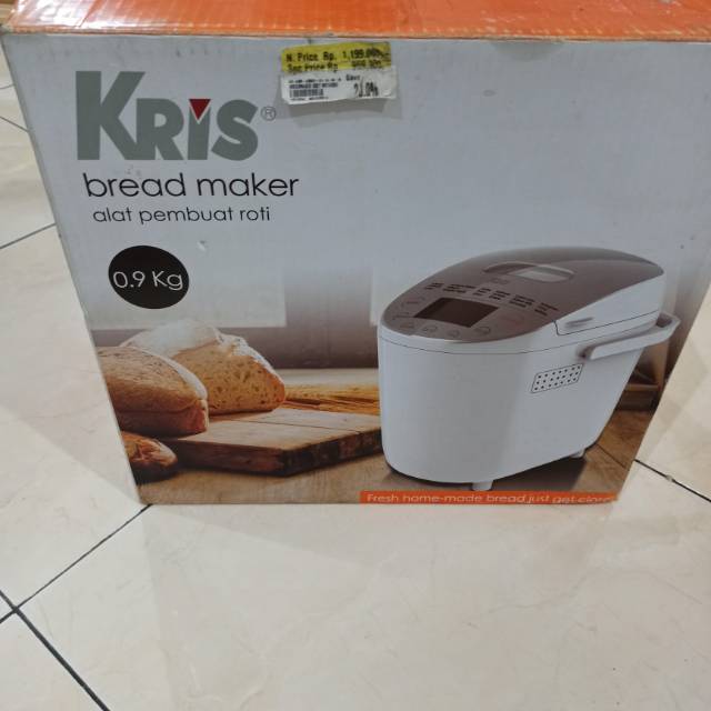 Kris bread maker mb15002e preloved bekas pakai