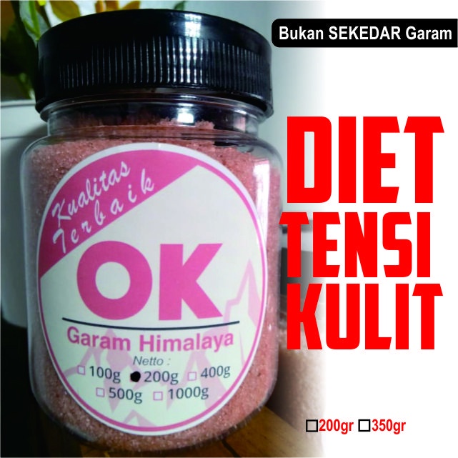 

Garam himalaya / Himalaya salt / garam halus / garam pink