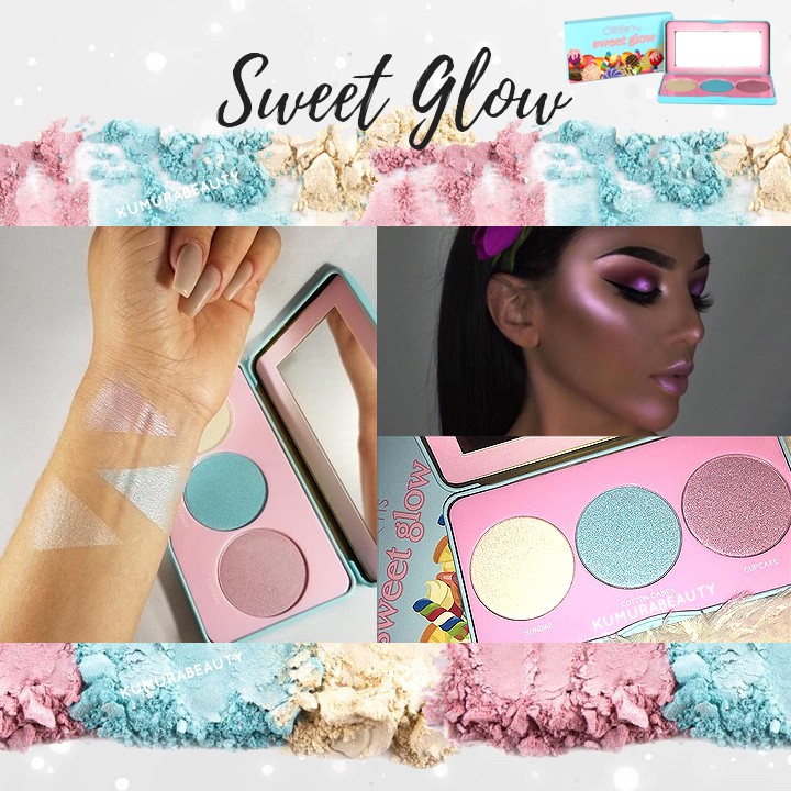 SWEET GLOW HIGHLIGHTER PALETTE BEAUTYCREATION  BEAUTY CREATION