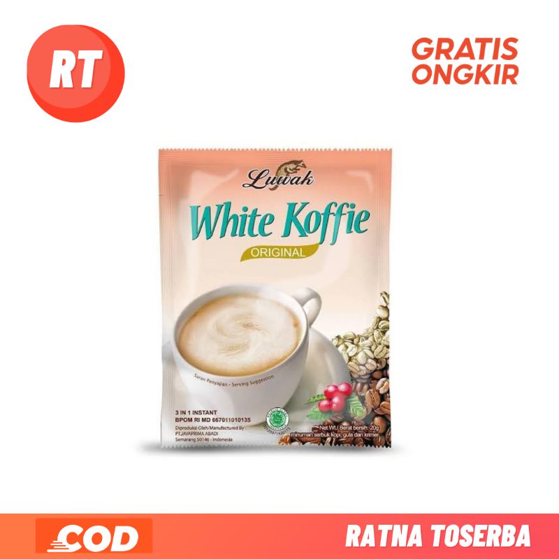 

Kopi Luwak white Koffie Sachet 20 Gr kopi Sachet