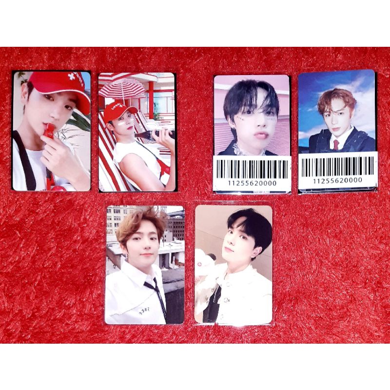 THE BOYZ HYUNJAE SUNWOO YOUNGHOON PC PHOTOCARD ALBUM THRILL RIDE WITHDRAMA WD LD DDD DAY