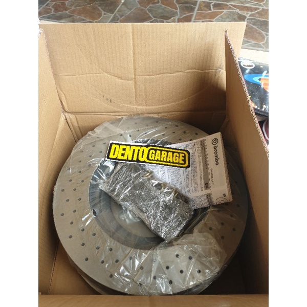 Brembo 320mm upsize rotor innova plus bracket