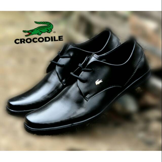 Sepatu Pantopel Crocodile Pria / Buat Kerja Kantoran Formal Nikahan Santai Gaya