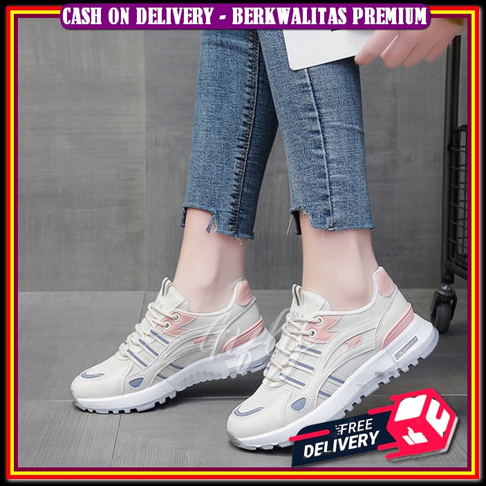 Nadilastuff Sepatu Sneakers Fashion Wanita Pet Cat Kekinian Import Original Terbaru Sp-086 Sepatu Sn