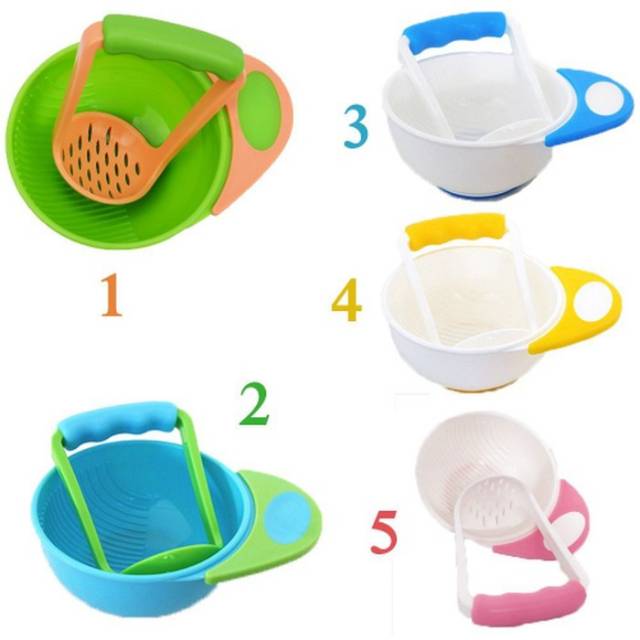 baby food grinder / food maker mangkok penghalus makanan bayi saringan