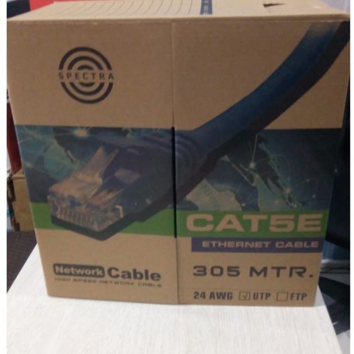 1 Roll Spektra Kabel LAN Cat5E