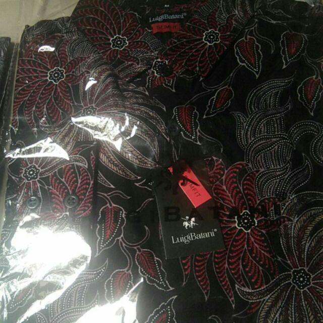 Kemeja Batik Pria Slim Fit Batik Pria Slim Fit Baju Batik Pria Fashion Pria Elegan Lbl612